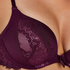 Macy padded underwired maximizer bra, Fioletowy