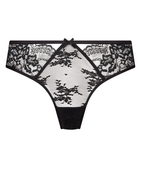 Majtki brazylijskie Danica, Czarny