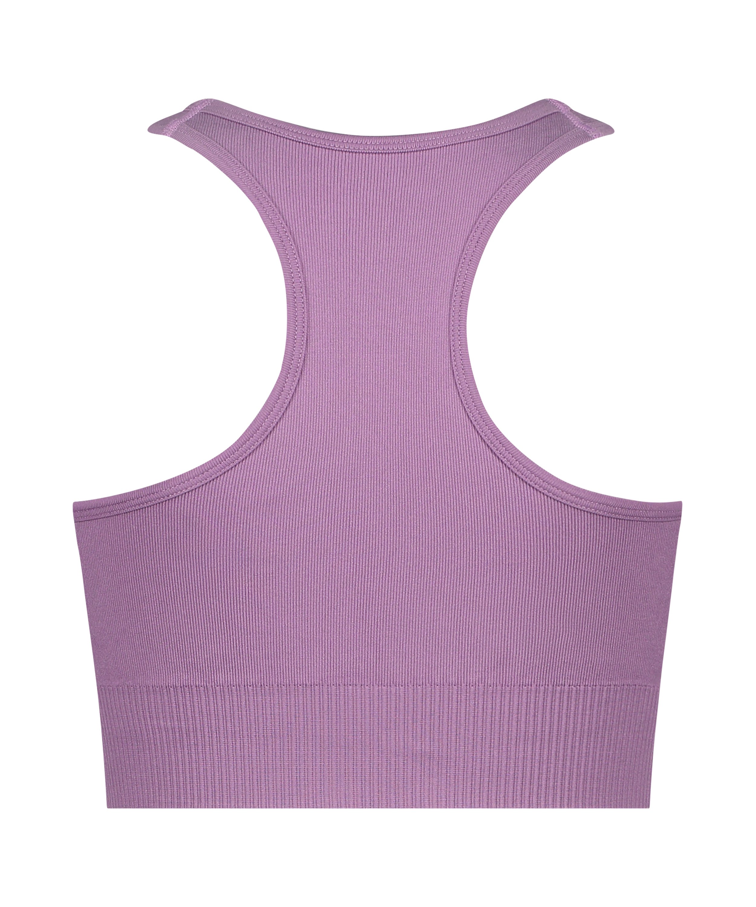 Biustonosz sportowy bezszwowy HKMX Zebra, Fioletowy, main