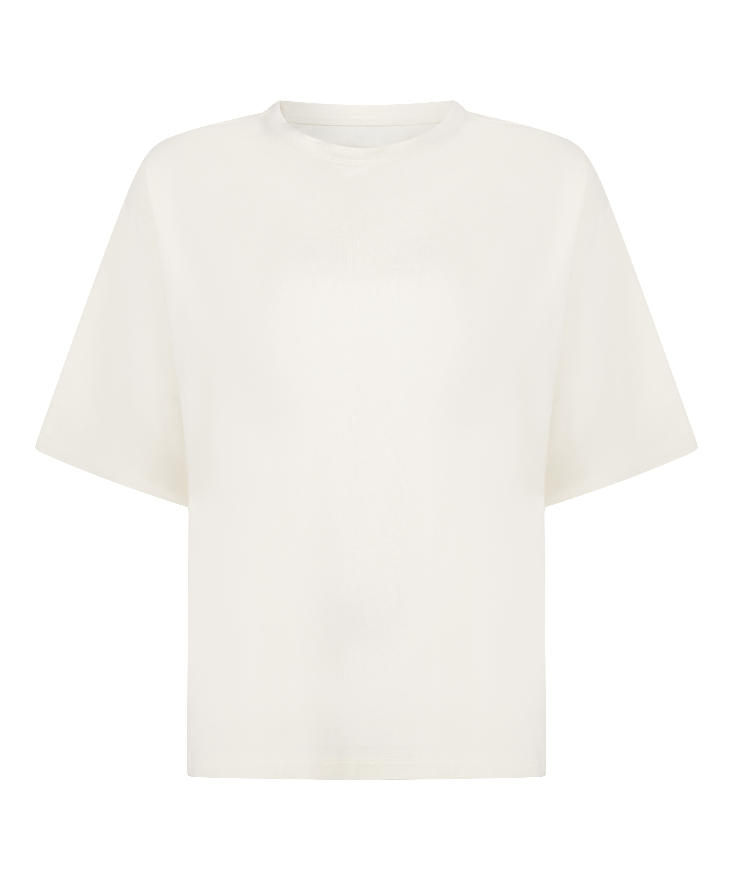 Pyjama Top Loose, Biały, main
