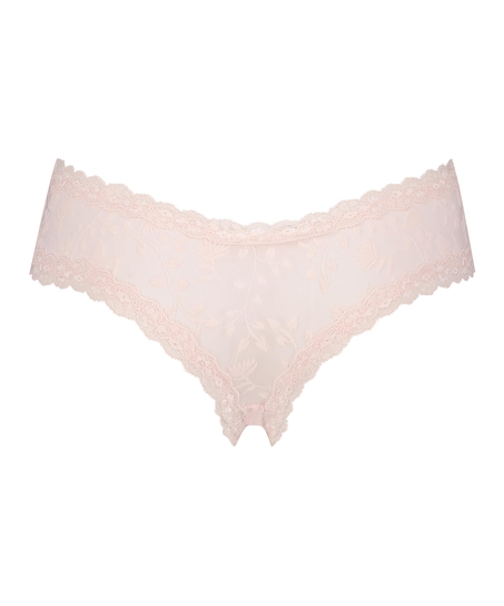 Brazyliany V-shape Mesh, R&oacute;żowy