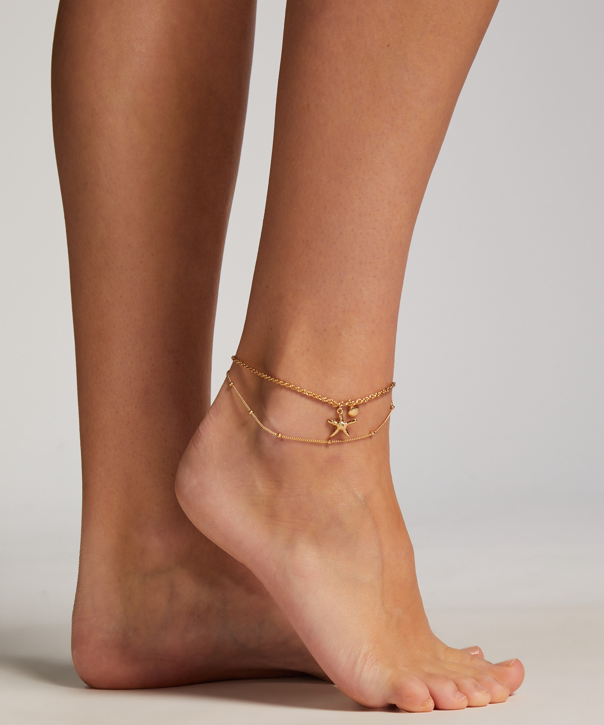 Bransoletka na nogę, Ż&oacute;łty