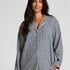 Top piżamowy Flanel Essentials, Niebieski