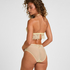 Biustonosz Bralette Halter Longline Prina z Koronki, Ż&oacute;łty