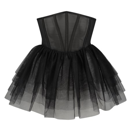 Private Sp&oacute;dniczka Tutu, Czarny
