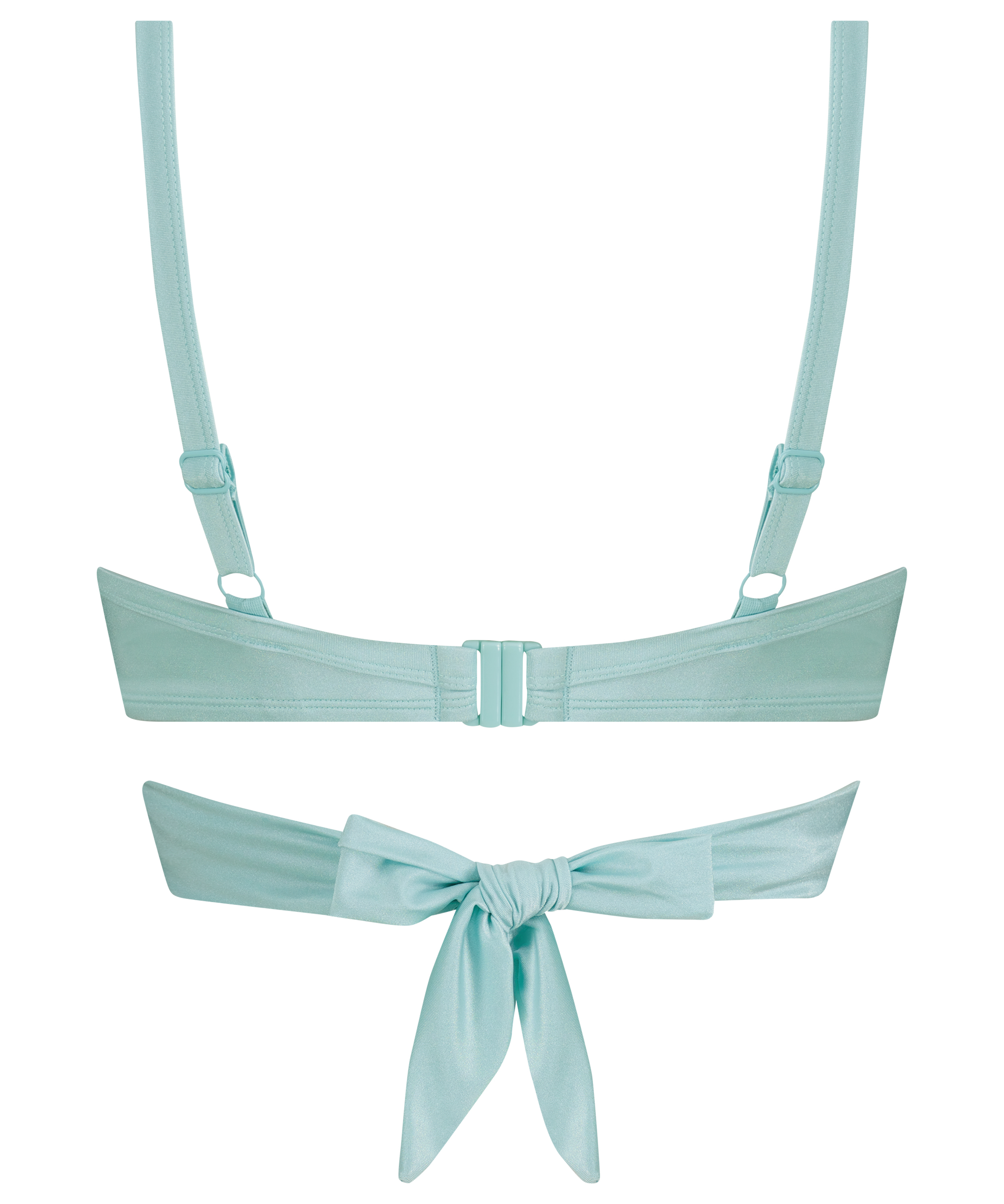 Usztywniona góra od bikini push-up z fiszbinami Sydney, Niebieski, main