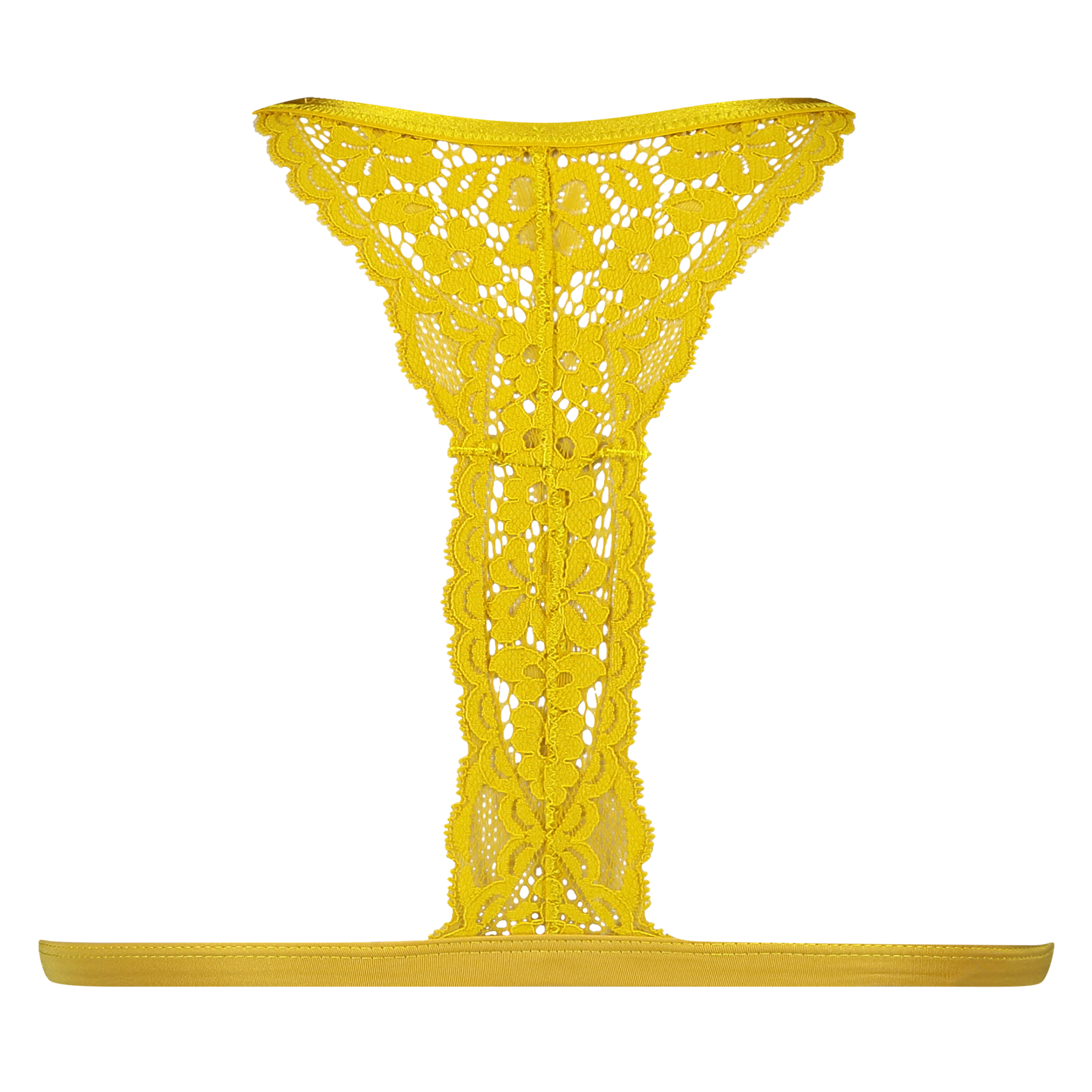 Marina Padded Triangle Bralette, Ż&oacute;łty, main