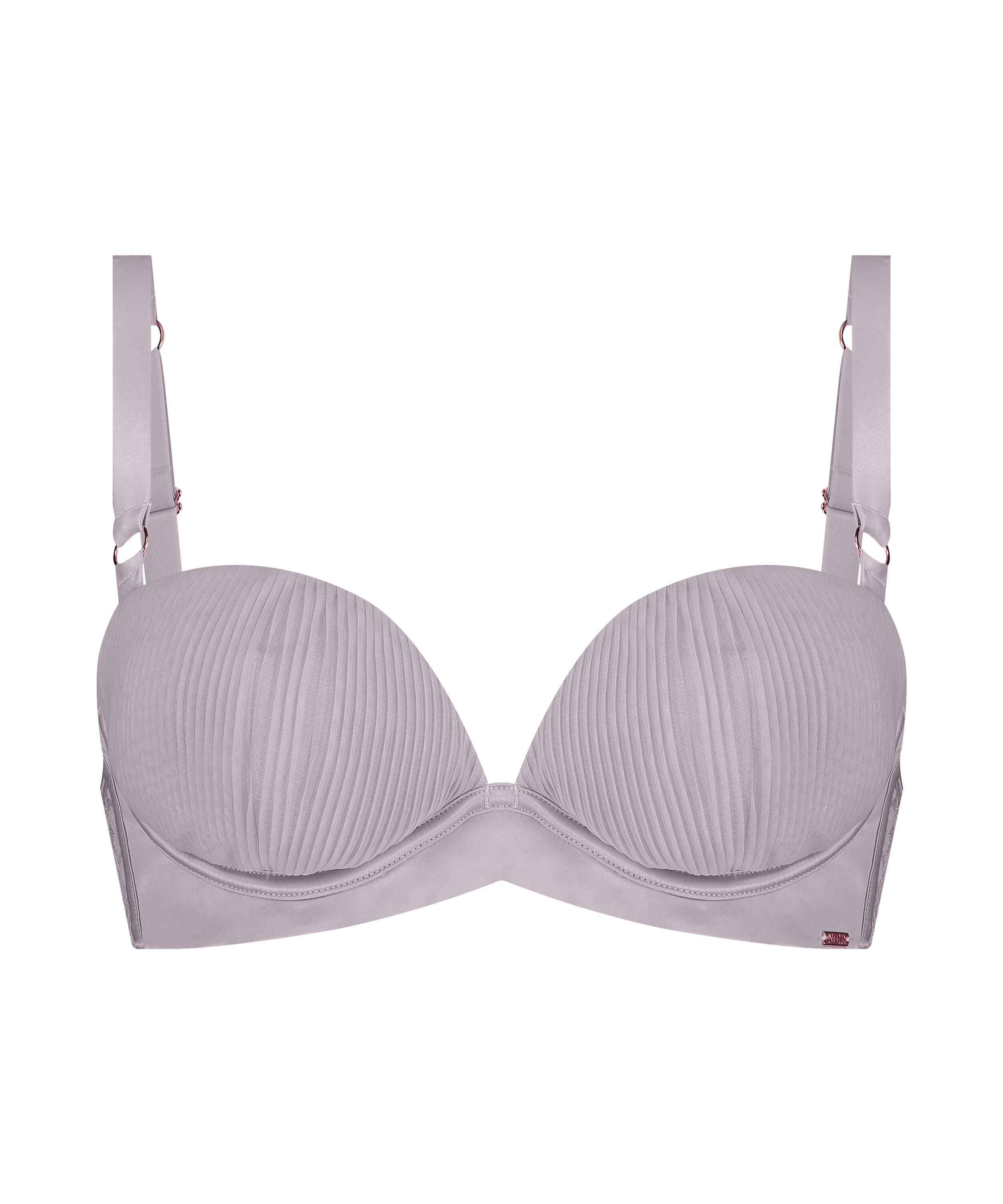 Biustonosz usztywniany z fiszbinami Antonia, Fioletowy