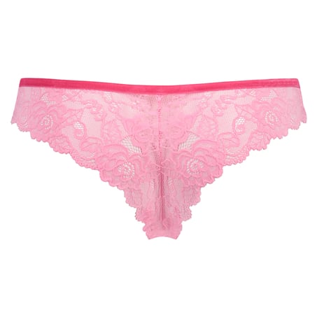 Lace Velvet Brazilian, R&oacute;żowy