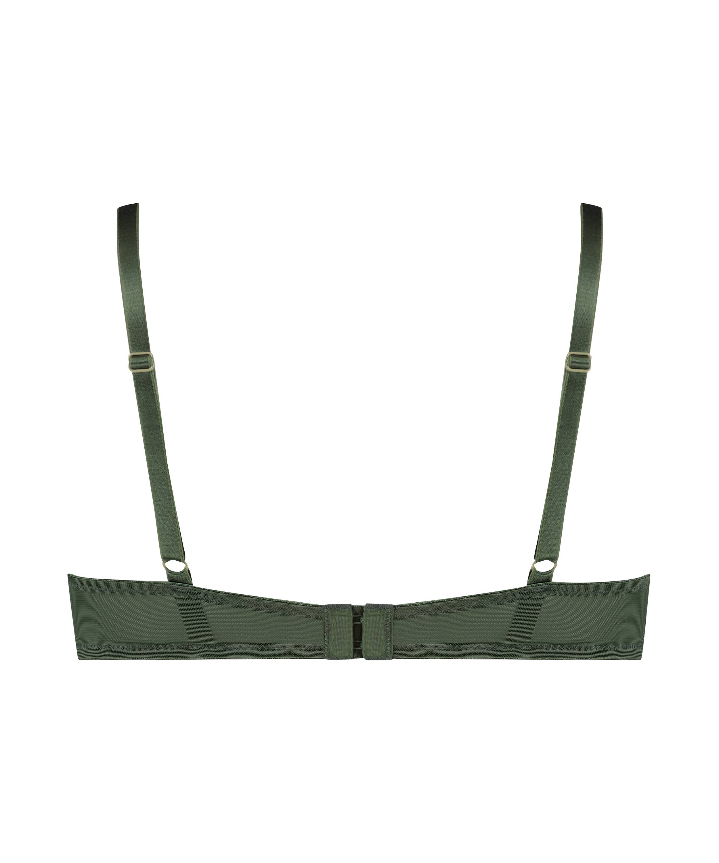 Usztywniany biustonosz bez fiszbin Kate, Zielony, main