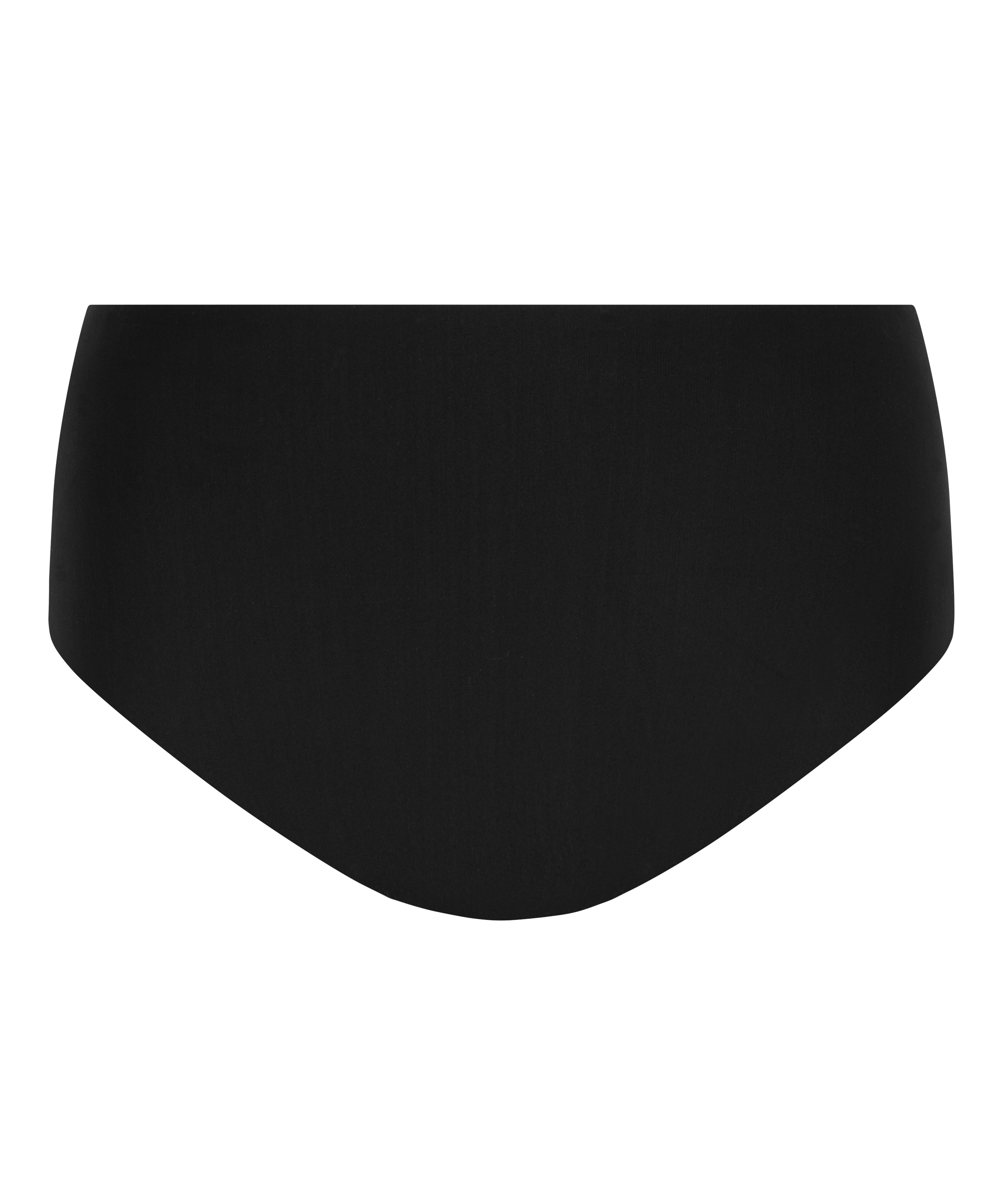 Niewidoczne pod ubraniem brazyliany z wysokim stanem, Czarny, main