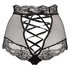 High-rise brazilian knickers Chloe, Czarny