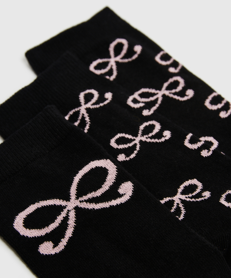 2 pary skarpet bawełnianych, Szary