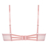 Biustonosz bez usztywnienia z fiszbinami Beau, Różowy