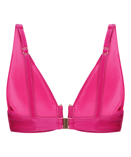 Tr&oacute;jkątna g&oacute;ra od bikini Luna, R&oacute;żowy