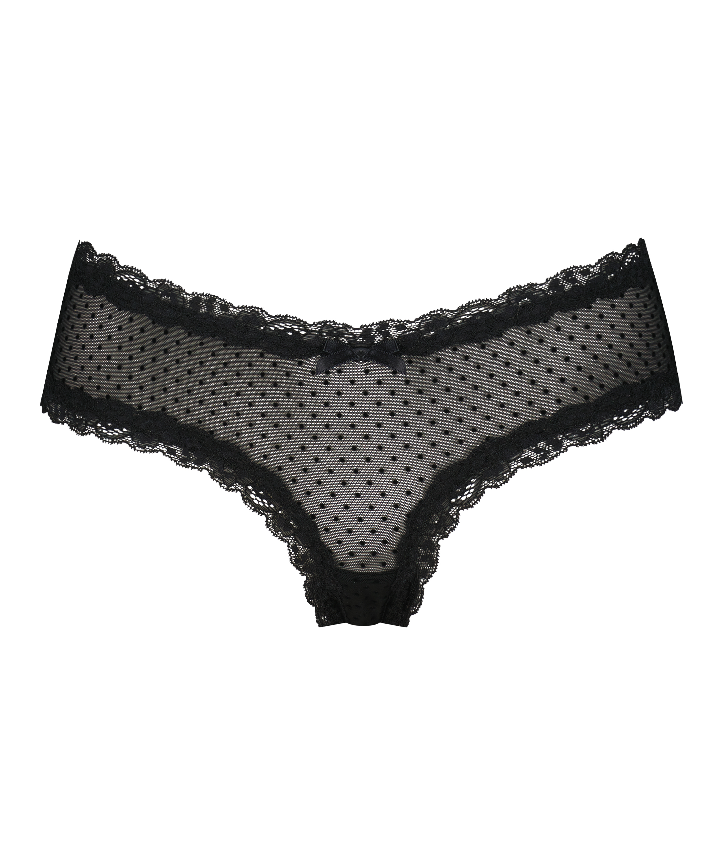 Brazyliany V-shape Mesh, Czarny, main