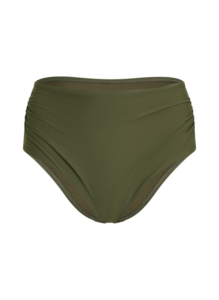 Figi bikini z wysokim stanem Luna, Zielony