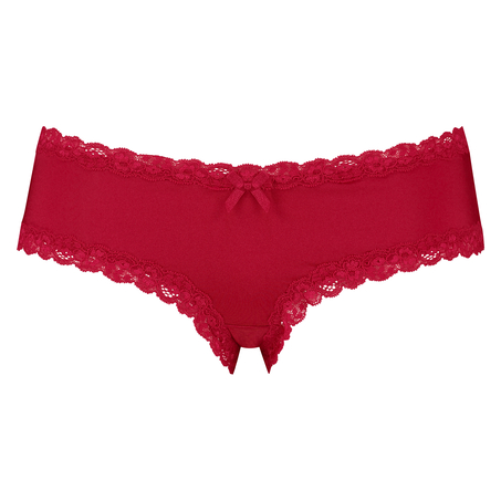 Brazyliany z mikrofibry w kształcie litery V, Różowy