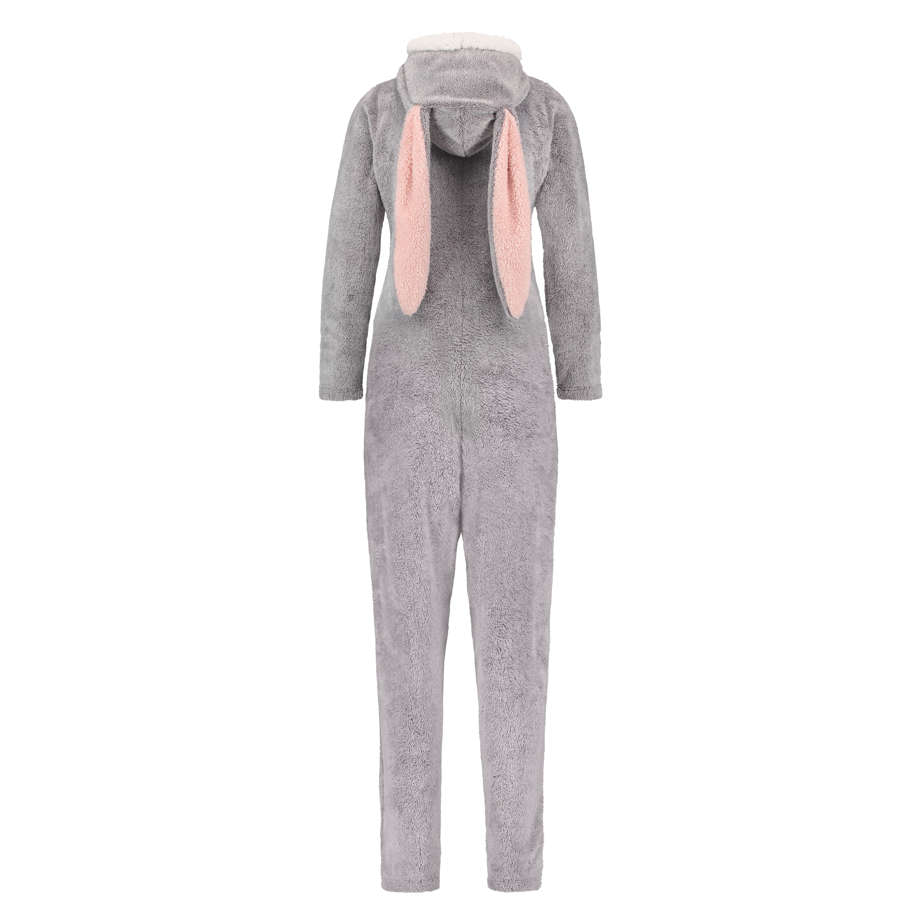Novelty Fleece Onesie, Szary, main
