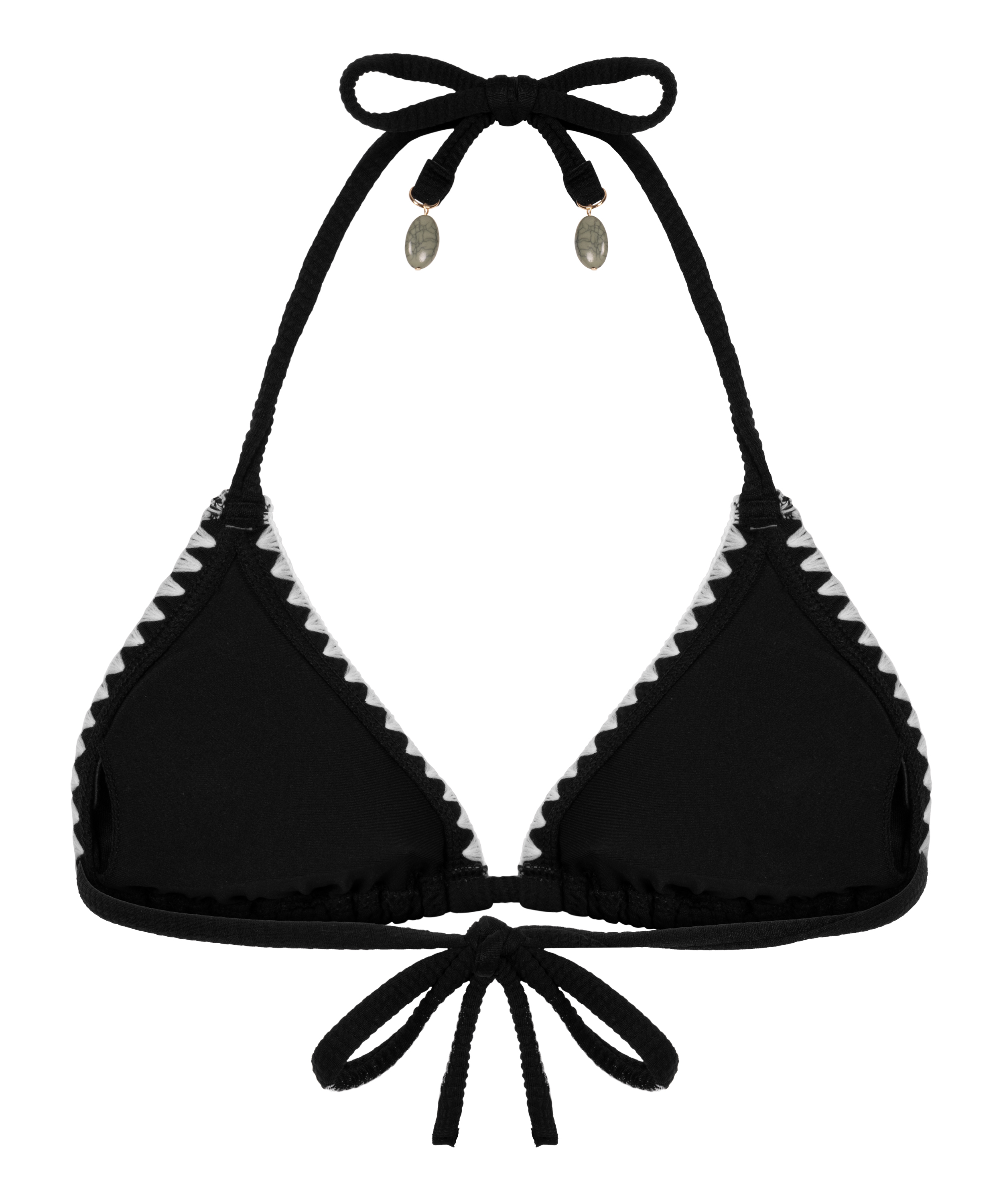 Tr&oacute;jkątna g&oacute;ra od bikini Kenya, Czarny, main
