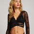 Biustonosz bralette Molly, Czarny