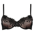 Padded underwired bra Vanity, Czarny
