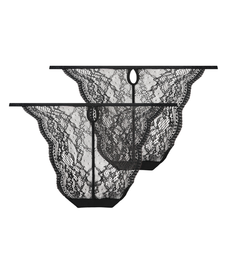 2 pary brazylian&oacute;w Isabelle, Czarny