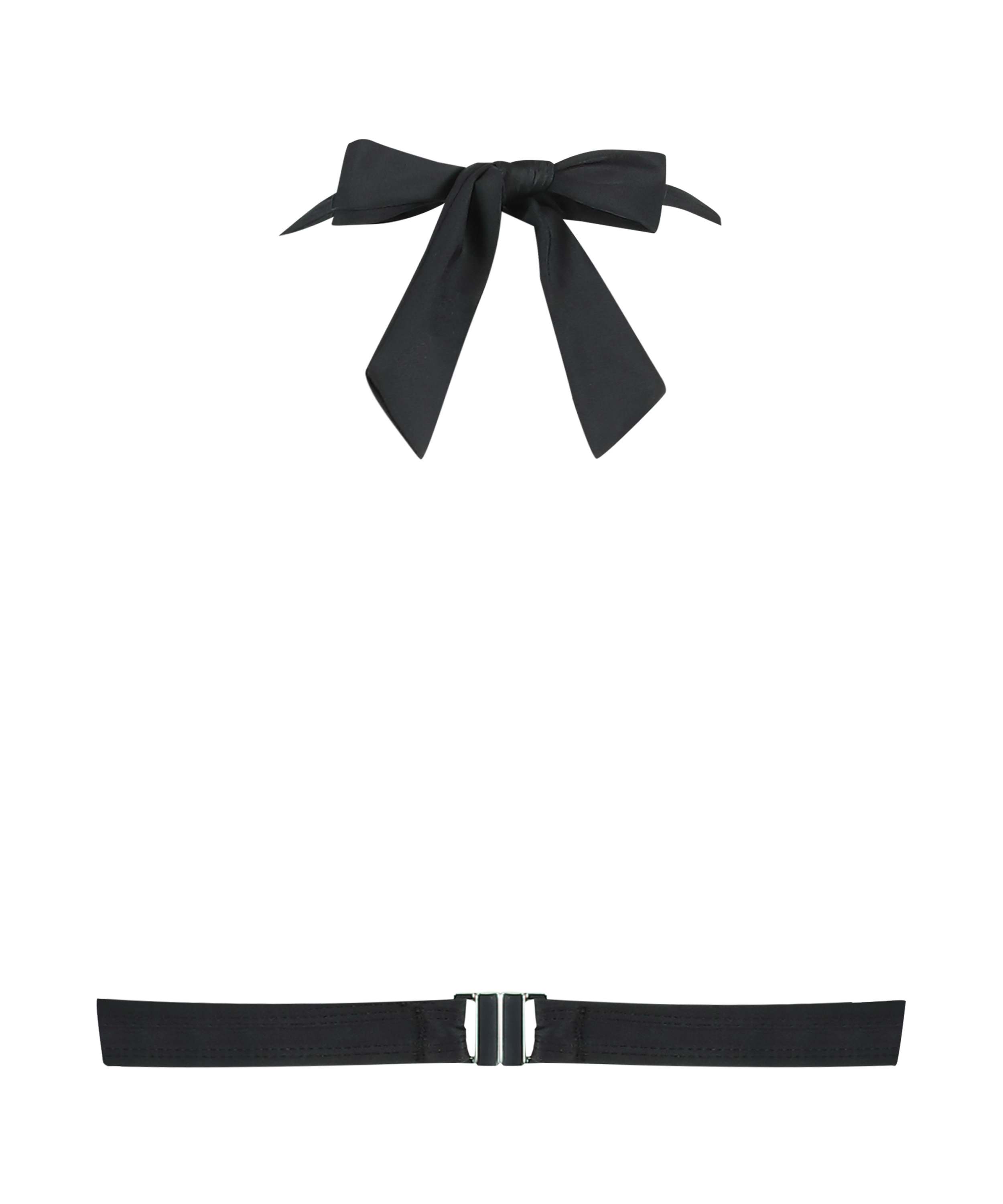 Góra od bikini typu trójkąt Luxe, Czarny, main