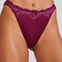 Stringi Lace & Shine, Fioletowy