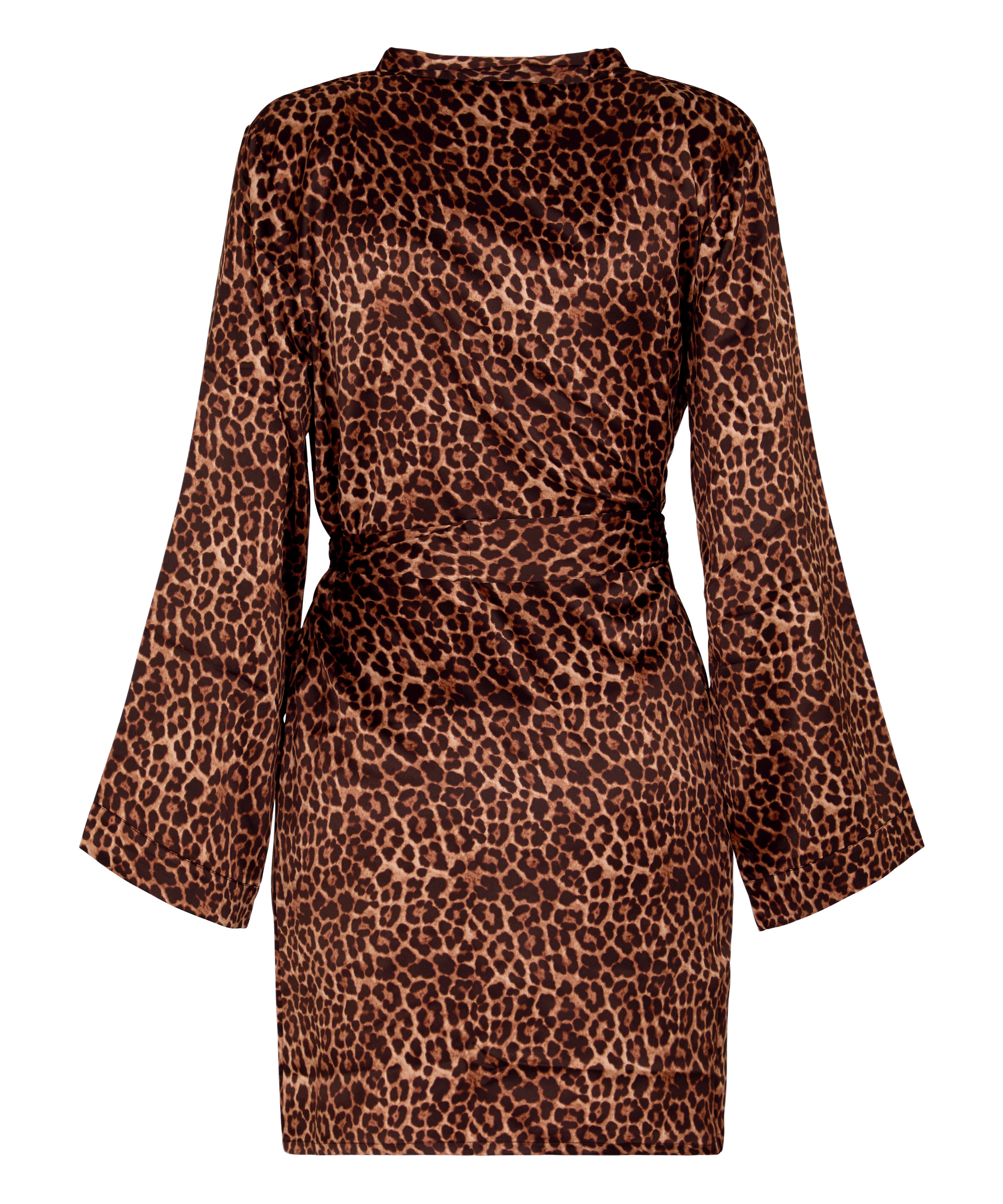 Satynowe kimono, Czarny, main