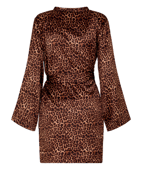 Satynowe kimono, Czarny