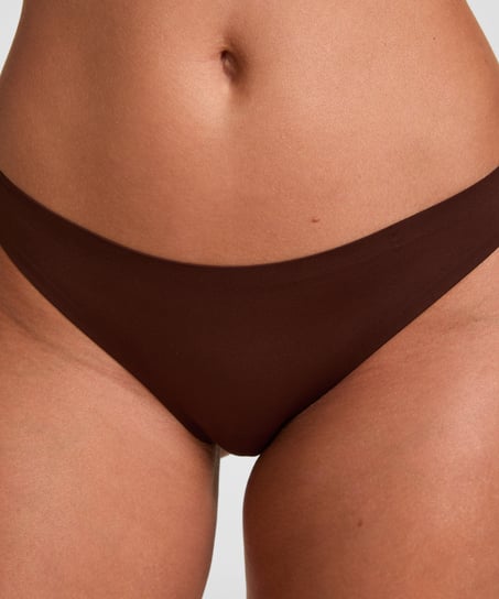 Super Comfort Stringi, Brązowy
