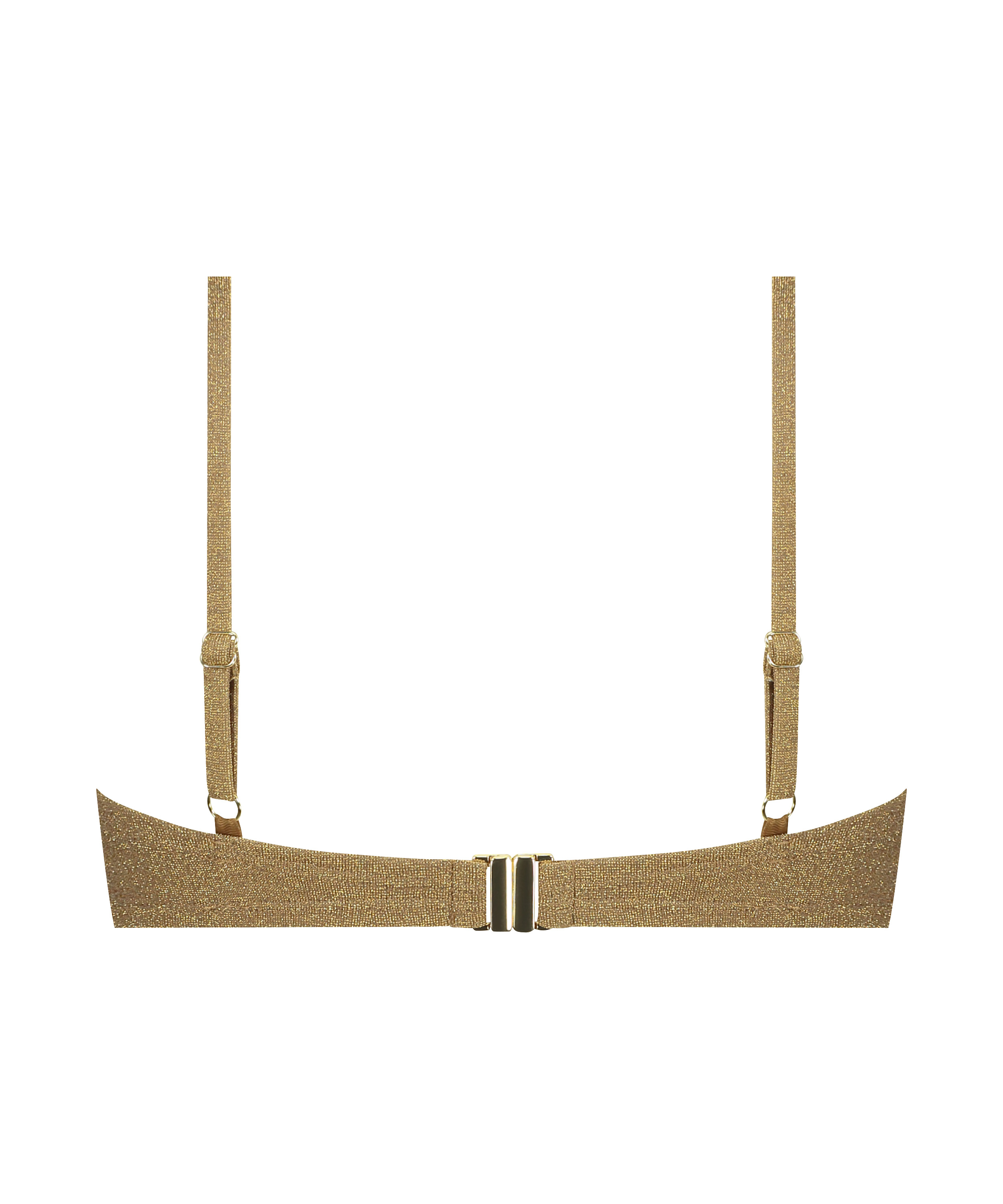 Góra od bikini Goldie Shimmer, Żółty, main