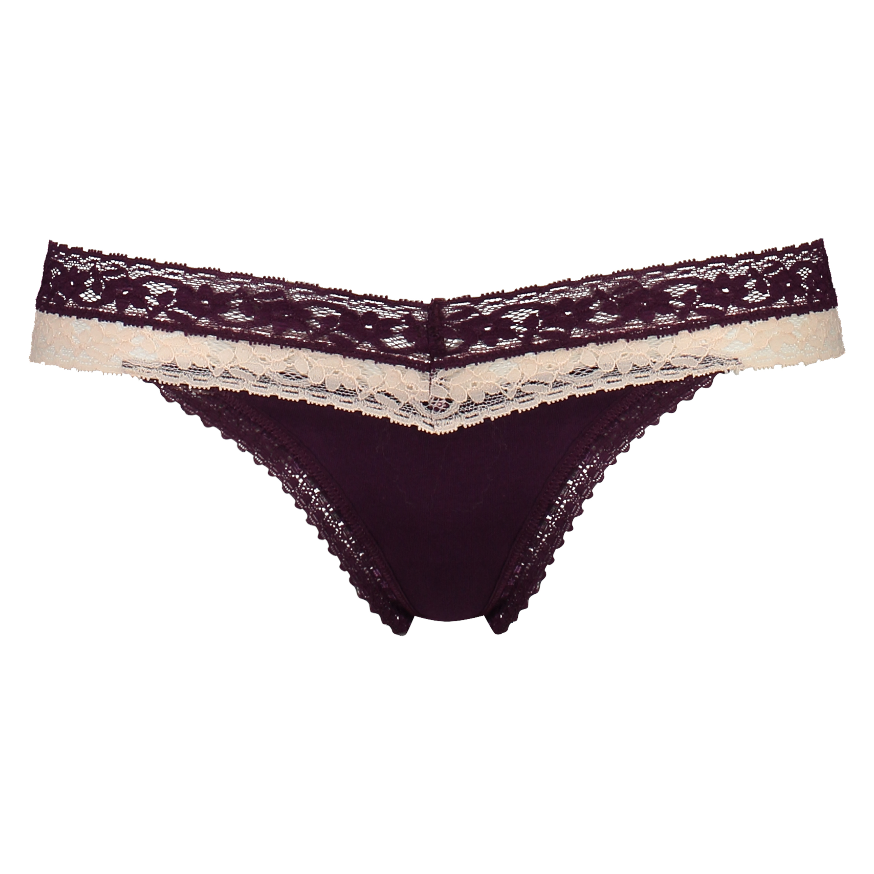 Contrast Ultra Low V-Thong, Fioletowy, main