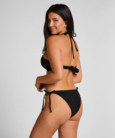 Top od bikini Bandeau Bahamas, Czarny