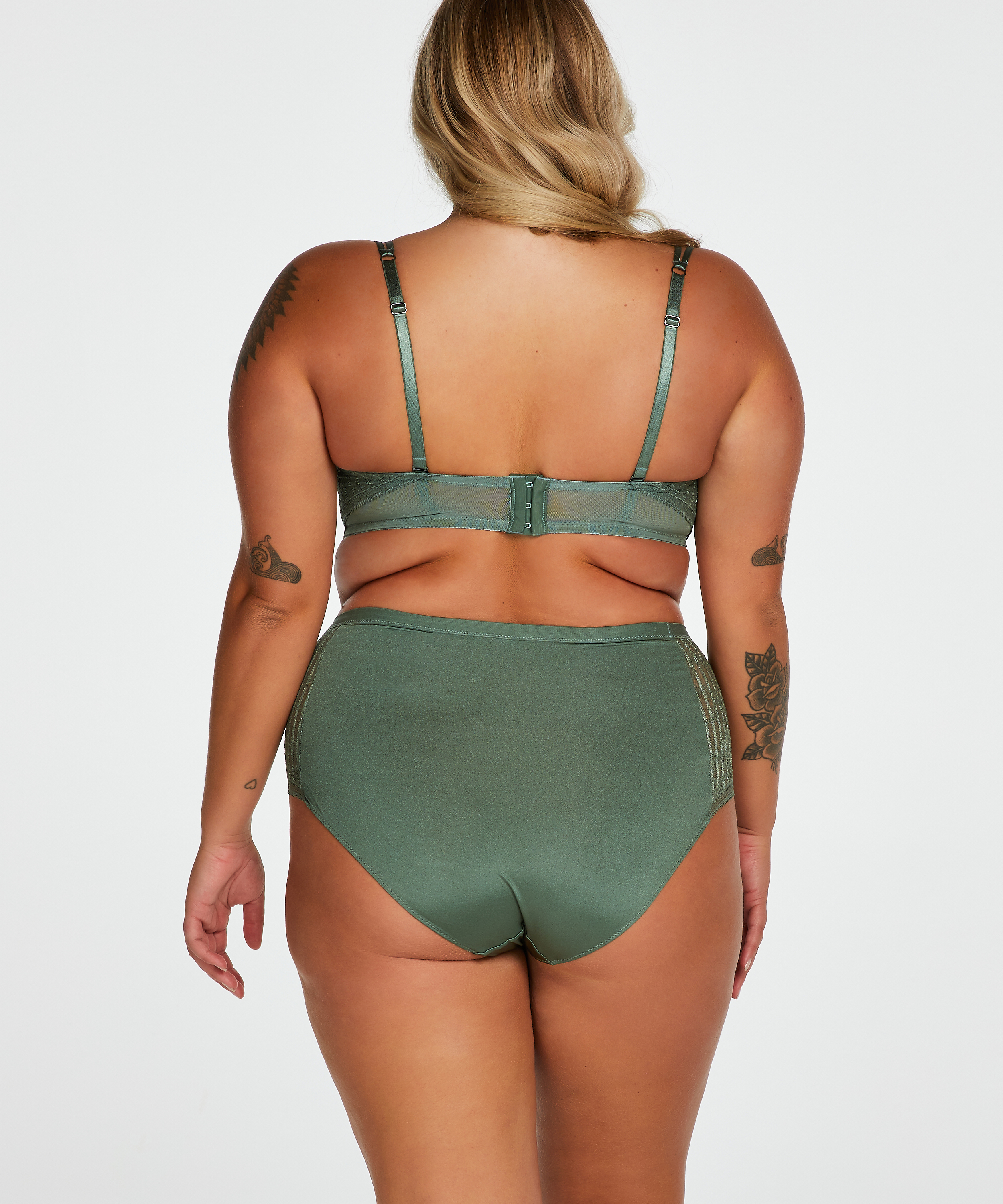 Kriss padded strapless underwired bra I AM Danielle, Zielony, main