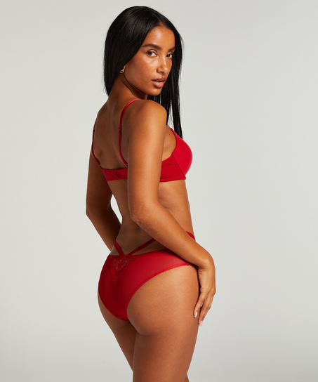 Zestaw 3 sztuk majtek brazylijskich, Czerwony