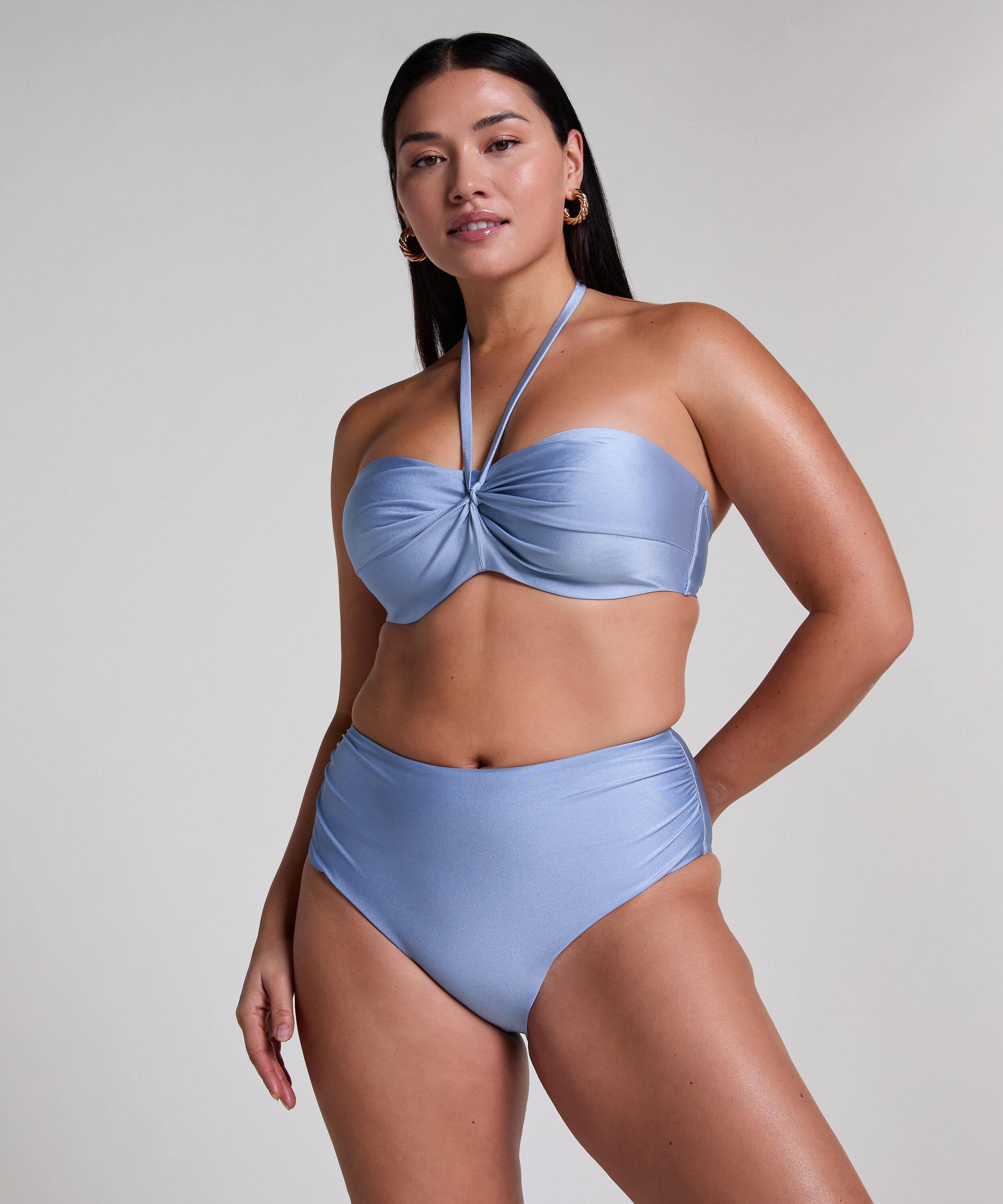 Modelujący d&oacute;ł bikini Honolulu, Niebieski