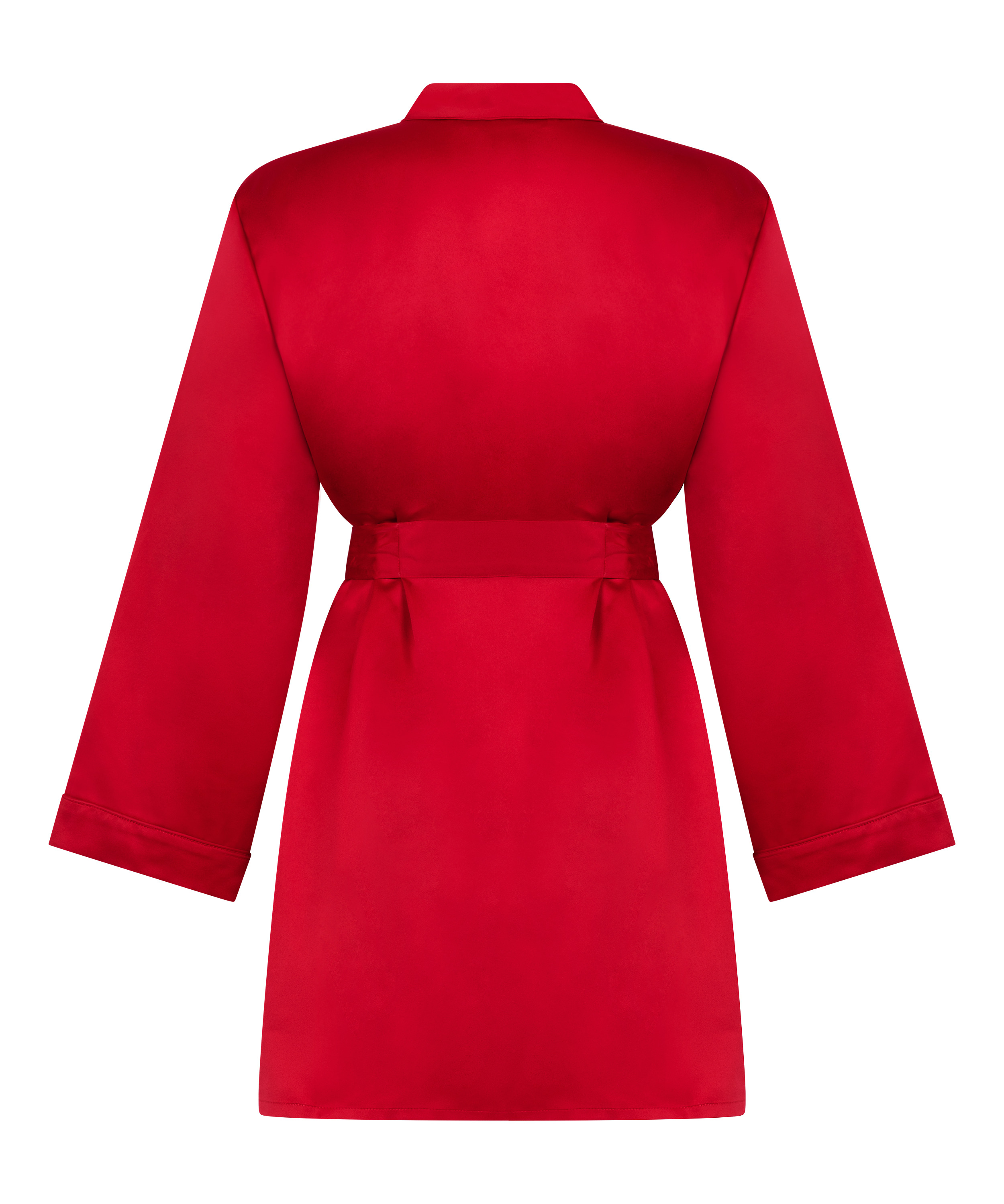 Satynowe kimono, Czerwony, main