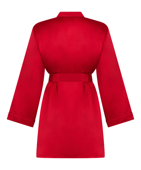 Satynowe kimono, Czerwony