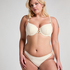 Crochet Bikini Top, Biały