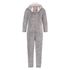 Fleece Onesie Teens, Szary