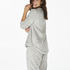 PJ Fleece Fairisle, Szary