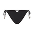 D&oacute;ł od bikini Luna Cheeky, Czarny