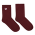Skarpetki modalne Crew, Czerwony