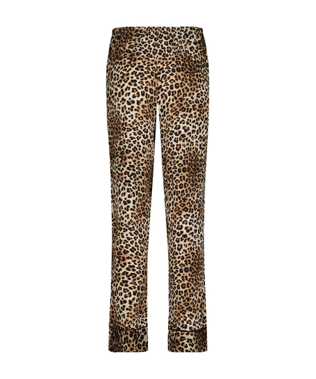 Spodnie z satyny, Czarny