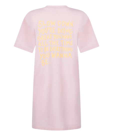 Koszula nocna, R&oacute;żowy