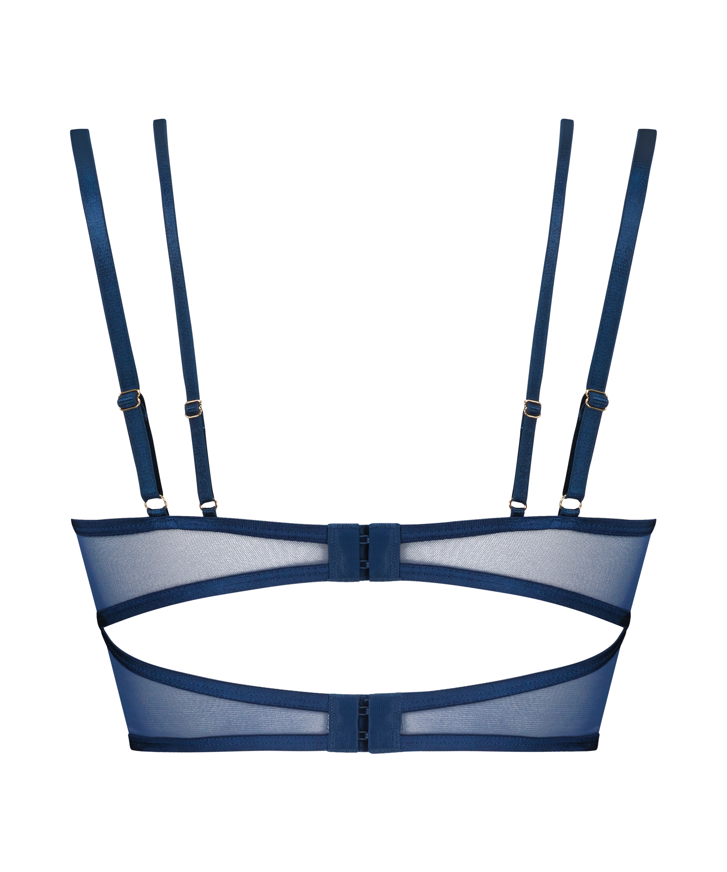 Biustonosz Costance usztywniany z fiszbinami Longline, Zielony, main