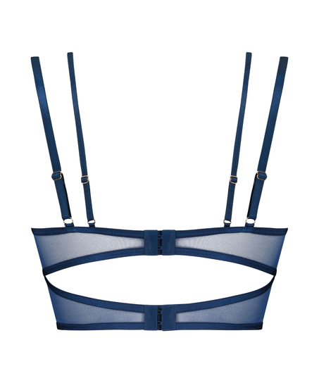 Biustonosz Costance usztywniany z fiszbinami Longline, Zielony
