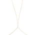 Łańcuszek Body Chain z perłami, Ż&oacute;łty